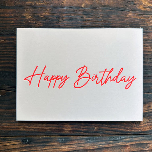 Happy Birthday